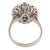 1930s Art Deco 3.50 Carat Diamond 18k White Gold Navette Ring, Size 9.25 For Sale In Los Angeles - Image 6 of 6
