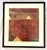Contemporary C1979 Original Steven Sorman (American 1948-Present) Mixed Media Framed Collage 'Untitled Red' For Sale - Image 3 of 18
