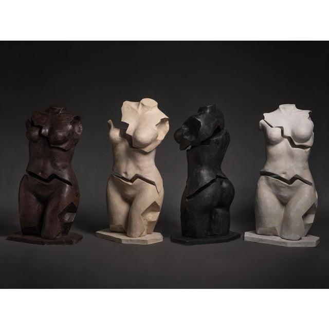 Woman's Torso Sculpture Fragmentia Triad 03 by Marcela Cure For Sale - Image 4 of 5