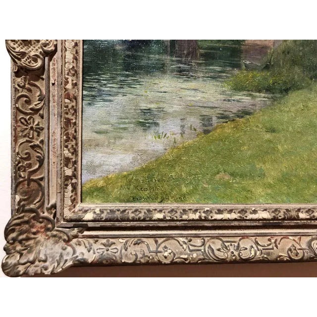 Early 20th Century Frank Vincent DuMond Impressionist Painting For Sale - Image 10 of 13