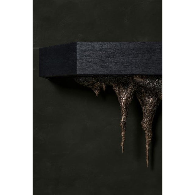 Disenchanted Console Table in Cast Bronze by William Guillon For Sale - Image 9 of 10