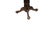 American Vintage Solid Oak Claw Foot Pedestal Dining Table With 24" Leaf | 48" Round Expands to 72" For Sale - Image 3 of 6