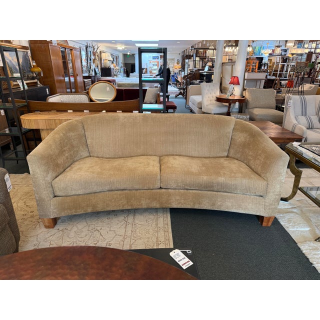 Early 21st Century Sunrise Home Barrel Arm Sofa For Sale - Image 5 of 12