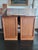 Mid 20th Century Stickley Style Oak Mission Nightstands (Pair) With Inlaid Gillot & Cie Tile For Sale - Image 5 of 13