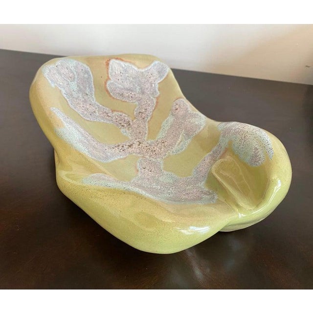 1940s Mariana Van Allesch 1940s American Studio Pottery Bowl For Sale - Image 5 of 13