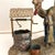 Metal Vintage Austrian Orientalist Lamp in the Style of Franz Bergman For Sale - Image 7 of 12