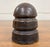 Antique Brown Ceramic Mushroom Cap Glazed Brown Insulator For Sale - Image 4 of 6