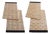 Geometric Floral Patterned Table Runner (Set of 2) For Sale