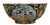 Vintage Chinese Famille Rose Medallion Porcelain Punch Bowl 10" Chinoiserie For Sale - Image 9 of 14