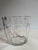 Vintage Mid-Century Clear Pressed Glass Water Pail Ice Bucket Set - 3 Pieces For Sale - Image 9 of 16