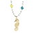 Summer Magic Seahorse & Shell Beaded Necklace For Sale In Miami - Image 6 of 11