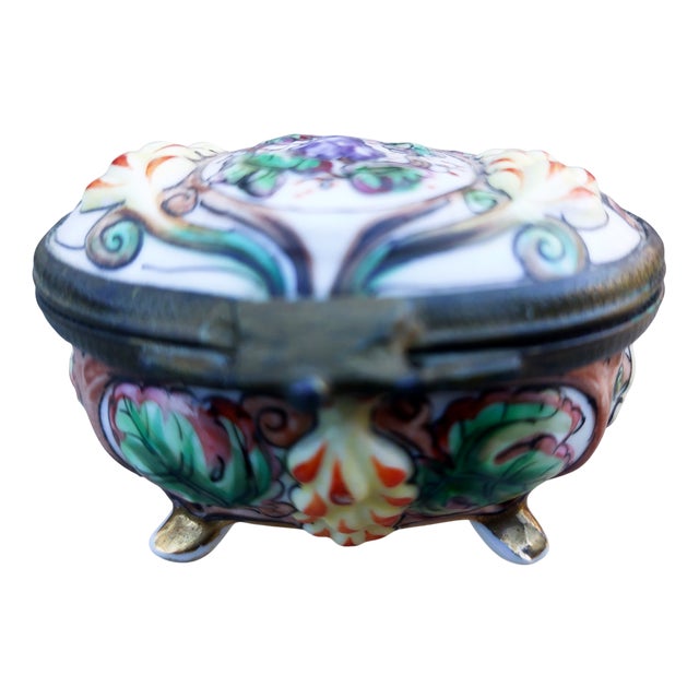 Vintage Box from Capodimonte, 1920 For Sale