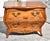 Wood Vintage Century French Provincial Bombe' Cherry Commode For Sale - Image 7 of 13