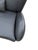Vladimir Kagan Wingback American Leather Studio Fiftyish Black Leather Sofa Silver-Toned Feet For Sale - Image 6 of 7