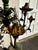 Vintage Country French 10 Light Chandelier For Sale - Image 4 of 10