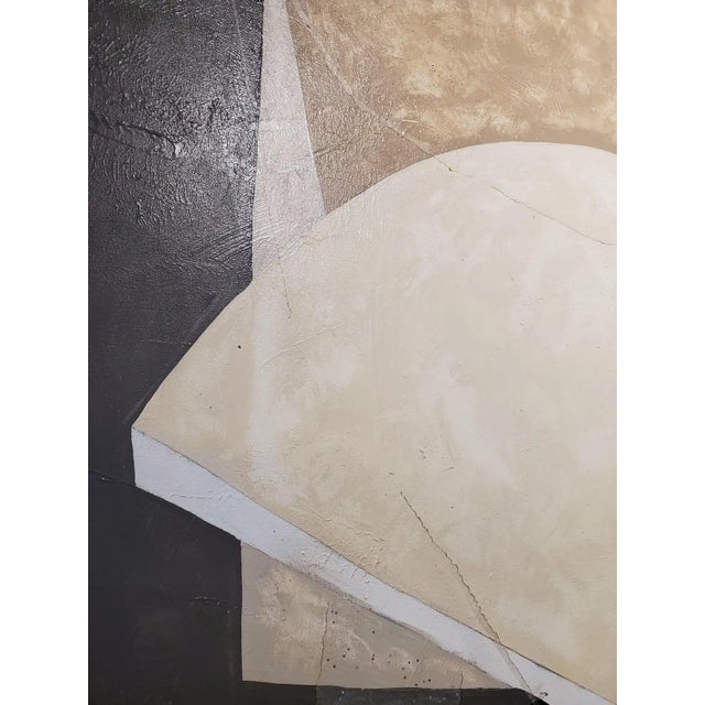 Contemporary "Gravity" Modern Abstract Mixed-Media Painting on Canvas by Louis Shields, 2018 For Sale - Image 3 of 8