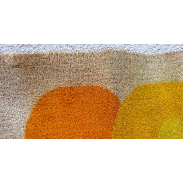 1970s Large Vintage Pop Art Rug by Desso, 1970s For Sale - Image 5 of 10