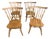 Solid Maple Windsor Duxbury Dining Chairs - Set of 4 - Mid 20th Century For Sale