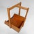Brown Vintage Japanese Wooden Chiritori Dustpan with Copper Rim, 1960s For Sale - Image 8 of 14