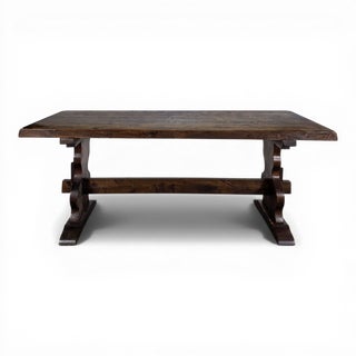 Wood Monastery Dining Table For Sale