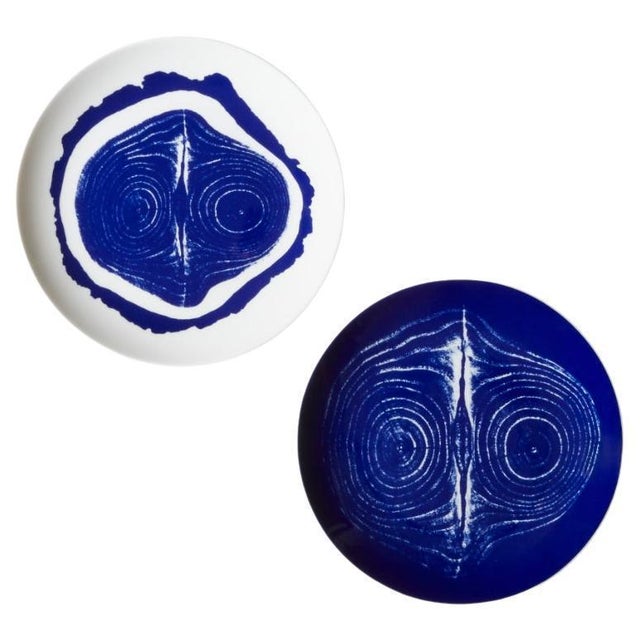 Dessert Tronc Plates by Charlotte Prerriand for Cassina, Set of 2 For Sale - Image 15 of 15