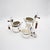 Art Deco 1960s Art Deco Silver plated Coffee Set For Sale - Image 3 of 18