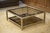Hollywood Regency Coffee Table in Smoked Glass with Mirrored Frame, 1970s For Sale - Image 10 of 10