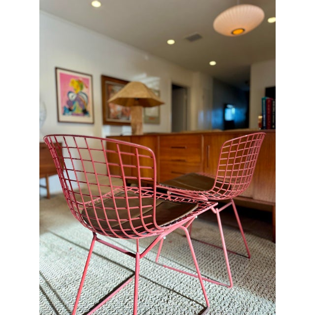 A Set of Four Vintage Harry Bertoia Side Chairs for Knoll, Circa 1950s-70s For Sale In Houston - Image 6 of 14