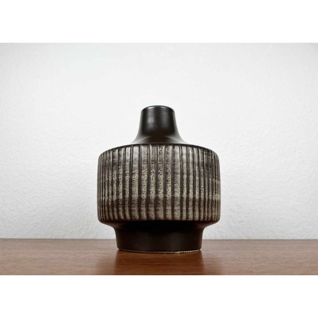 Mid-Century East German GDR Pottery Vase from Veb Haldensleben, 1960s For Sale - Image 14 of 15