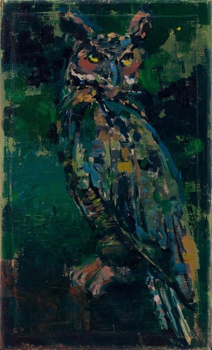 Brian Keith Stephens "Butterfly Kisses for You #3" Oil Painting 2018