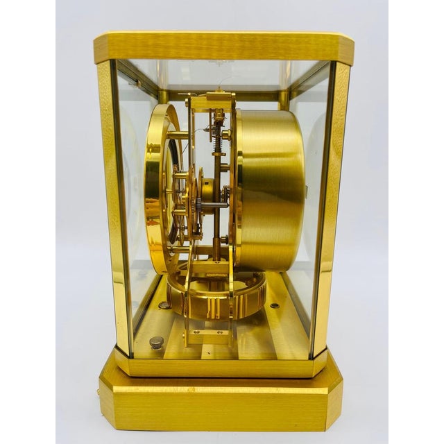 Atmos Jaeger Le Coultre Cal. 528 Fireplace Clock by Aeg For Sale - Image 13 of 15