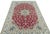 Hand-Knotted Nain 9LA Oriental Rug with Silk Content ​ For Sale - Image 4 of 13