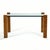 Milo Baughman Cube Leg Table by Thayer Coggin For Sale In Chicago - Image 6 of 9