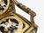 Louis Xvi, French Arm Chair, Versace Fabric, Giltwood, France, 1960s For Sale - Image 16 of 17