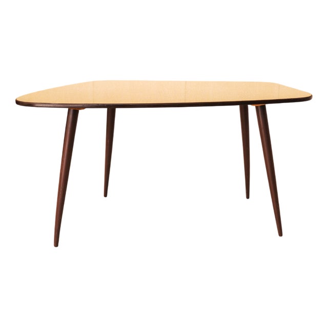 Kidney-Shaped Side Table For Sale