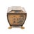 Regency Painted and Penwork Bombe Box on Gilt Lion Paw Feet, English, Circa 1820 For Sale - Image 4 of 12