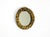 A beautiful, small, and heavy French Mid-Century wall mirror. It features a stunning, intricate design with a heavy,...
