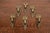 1930s Mid-West Art Deco Bronze Soleure Wall Sconces, Set of Six For Sale - Image 10 of 10