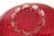 Vintage 1960s Bohemian Cranberry Crystal Decanter & Murano Gold Flake Ruby Glass Bowl Set – Barware Vignette For Sale - Image 13 of 17