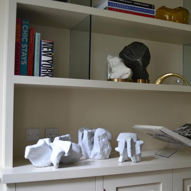 White Rock Sculpture Group in Ceramic by Bryan Blow, 1970s, Set of 5 For Sale - Image 11 of 14