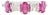 14k White Gold Statement Oval Ruby and Baguette Diamond Three Stone Ring Size 9 For Sale