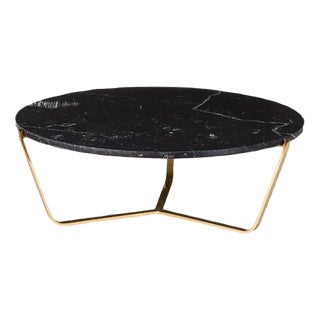 Italian Marquinia Dolomiti Circular Merma 31 Circular Table from VGnewtrend For Sale