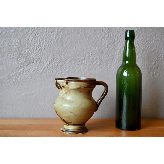 Ceramic Vintage Stoneware Pitcher from Langenthal, Switzerland, 1970s For Sale - Image 7 of 7