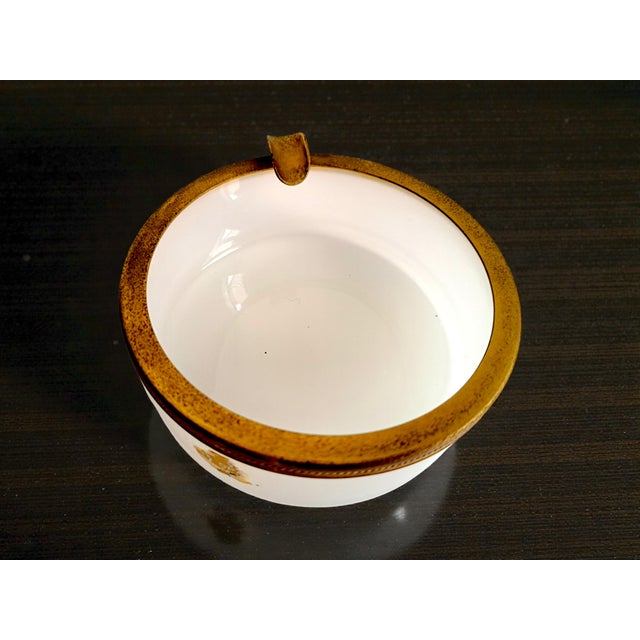 Vintage Murano Opaline Glass Ashtray, 1960s For Sale - Image 6 of 10