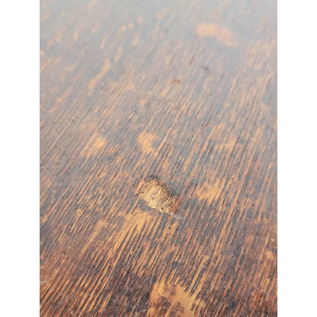 Early 20th Century Oak Drop Leaf Gateleg Dining Table For Sale - Image 15 of 16