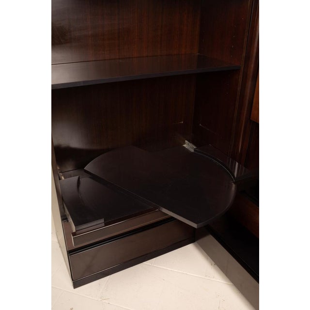 Black S11 Cabinets and Bars by Angelo Mangiarotti for Sorgente Dei Mobili, 1969, Set of 3 For Sale - Image 8 of 18