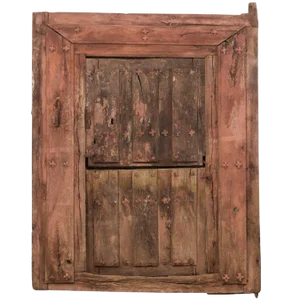 18th Century Spanish Wood and Iron Split-Door