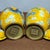 Pair of Vintage Chinese Yellow Cloisonné "Dragon & Phoenix" Ginger Jars - 1310g For Sale - Image 4 of 9