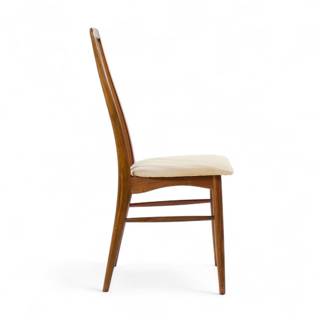 Niels Koefoed Eva Mid Century Danish Rosewood Dining Chairs - Set of 8 For Sale In Chicago - Image 6 of 14