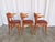 Bentwood Dining Chairs in Red Faux Leather, 1970s, Set of 3 For Sale - Image 13 of 18
